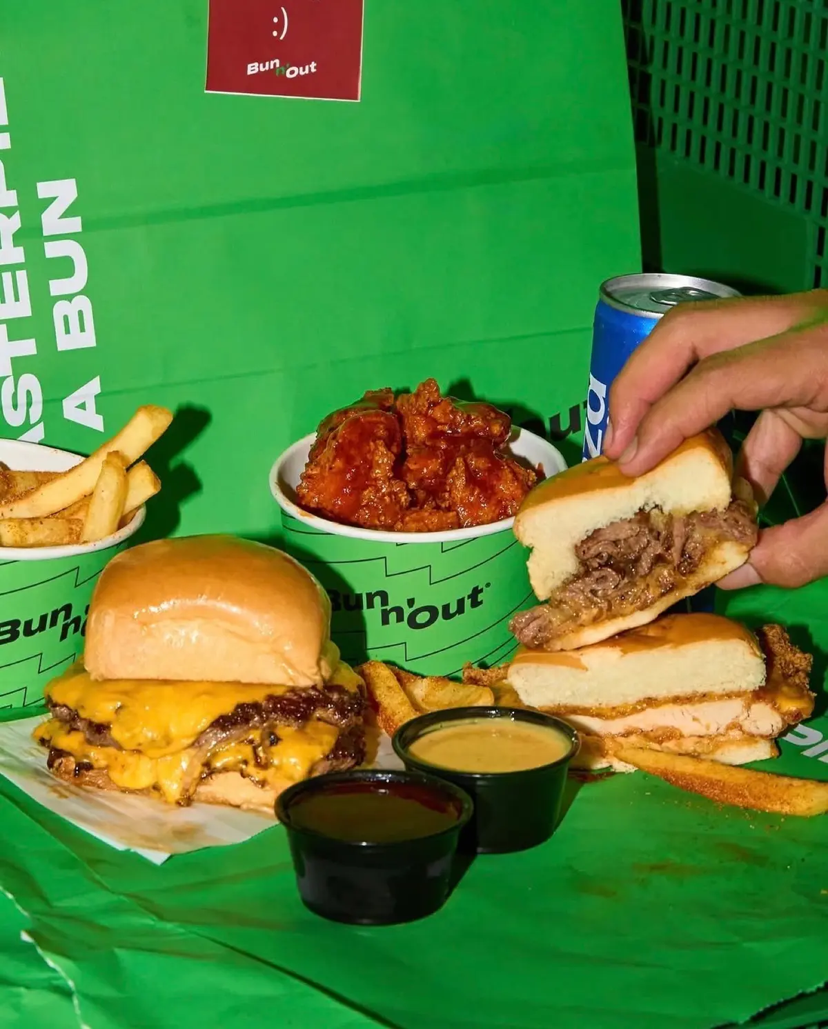 واجهة موقع Bun n’ Out